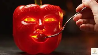 The Crunchiest, Munchiest ASMR Vegetables 🍅🍆🥦🥬🥒| #kbb #kbbastavi  #viral #trending #asmrsounds #ai 
