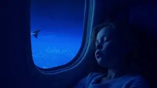 Airplane Cabin & Jet Engine White Noise | Relax, Study & Sleep Flight Sound ASMR