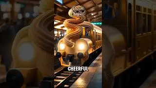 🍩🚆 Churros Spiral Train | Ultra Realistic Cinematic POV Ride ✨ #ChurrosTrain #short