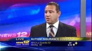 Brad Gerstman on News12 LI Discussing Governor Cuomo's signing of Autism Insurance Reform Bill