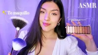 ASMR TE MAQUILLO para UNA CITA 💄✨ LIMPIEZA facial (Roleplay) - Soft Spoken