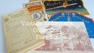 📚 My Vintage & Antique Ephemera Collection (Part Six) Postcards & More| Simply Rose Lynne