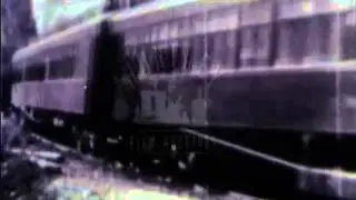 Train on a mountain, 1900's - Film 7459