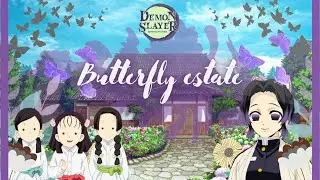 Demon Slayer | Butterfly Estate | ASMR | Ambience | Studying | Shifting & more