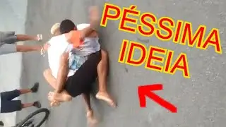 FOI USAR O JIU JITSU NA ESCOLA  E PAROU NO HOSPITAL