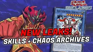 NEW SPECIAL BOX AND SKILL LEAKS! (duel links)