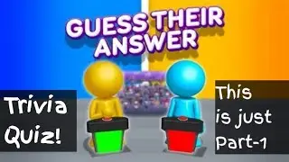 Guess the Answers: Trivia Quiz | Android Gameplay (Part-1) | 