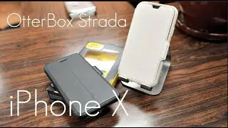 Роскошный кожаный чехол-книжка! Чехол OtterBox Strada для iPhone X &mdash; личный обзор