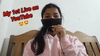 My 1st live video on youtube(Q/A) 😍😍||@AniMMSansei  #livestream #livestreaming