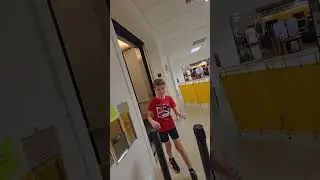 Huge rare Montgomery elevator at Dillard's- Hanes Mall in Winston-Salem, North Carolina