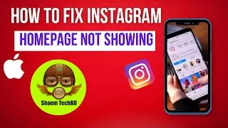 How to Fix Instagram Homepage Not Showing ios ( After New Updates 2023 )