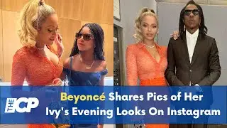 Beyonc&eacute; Shares Pics of Her and Blue Ivy's Evening Looks On Instagram