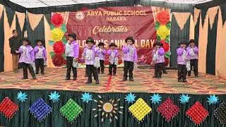 #ARYA PUBLIC SCHOOL #BARARA#ANNUALDAY#PRE-NURSERY GROUP#littlestar