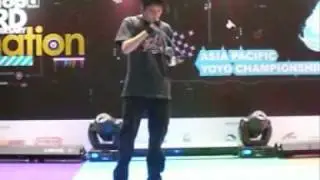 Malcolm at yoyo competition