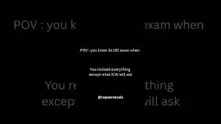 Ibs exam #castudentlife #financeindia #moneymemes #calife #ibsexam #ibscafinal #ibs #cafinal