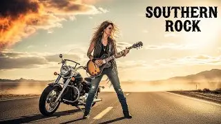 Southern Rock Outlaw Ride 🔥 Loud Guitars, Dusty Highways & 70s Rebel Spirit