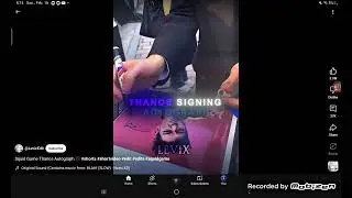 Thanos autograph