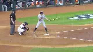 DJ LeMahieu (2020 MVP finalist & Silver Slugger) at bat...ALCS Game 1...Yankees vs. Astros..10/12/19