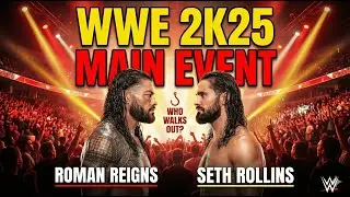 WHO WALKS OUT?! 😱 Roman Reigns vs Seth Rollins | WWE 2K25