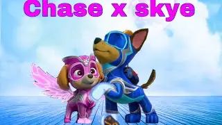 Chase x skye fire and the Flood💖💙😘😍😍