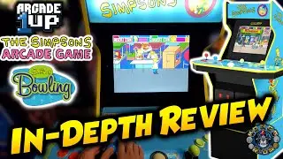 Arcade1Up - The Simpsons In-Depth REVIEW | Simpsons Arcade | Simpsons Bowling