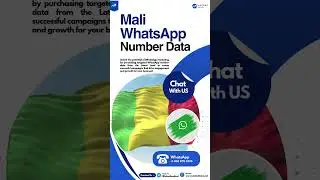 Mali WhatsApp Number Database | Latest Lead