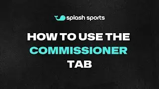 Splash Sports Commissioner Tab | Manage & Restart Contests