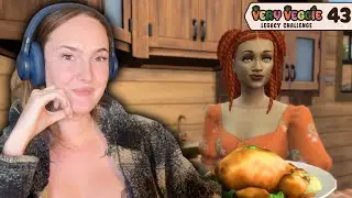 Our FIRST dinner party | Very Veggie Legacy Challenge #43 | The Sims 4