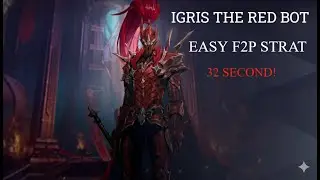 BOT Igris The Red in 32 SECONDS as F2P 😱 | Solo Leveling Arise