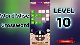 Word Wise Crossword Level 10 🧩 | Smart Crossword Puzzle Walkthrough | Go Answer
