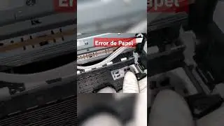 Por esto da el ERROR de papel | No Jala la hoja Epson L3110-3210-50