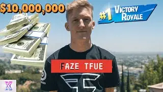 Faze Tfue Wins $10M In Fortnite Fall Skirmish | Tfue Vs. Cloakzy | Fortnitex
