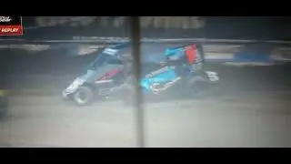 21j price miller & 9nz Way crash on chili bowl nationals 