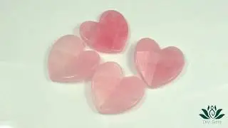 Wholesale Natural Rose Quartz Heart-Shaped Gua Sha Massage Tool Supplier & Manufacturer