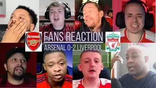 ARSENAL FANS REACTION TO ARSENAL 0-2 LIVERPOOL | FA CUP LOSS
