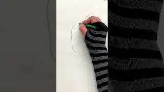 How to draw a green pepper #shortvideo #pepper #gardening #drawing