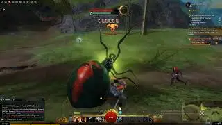 GW2 | Guild Wars 2 | In-Game Moments | Champion Toxic Spider Queen | Warrior_27Lvl