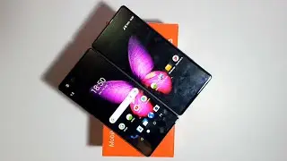 ZTE Axon M Foldable phone unboxing 2021