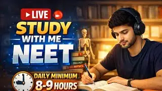 live study with me neet aspirant 2026 💯🎯