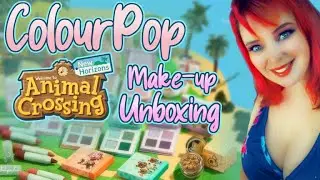 Colour Pop Animal Crossing Makeup Unboxing