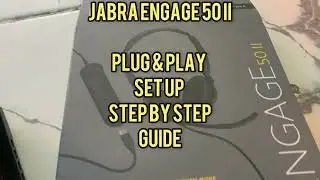 Пошаговое руководство — Проводная стереогарнитура Jabra Engage 50 II с функцией управления вызова...