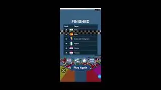Country flags balls race