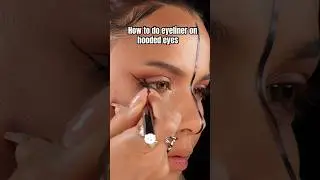 How to do eyeliner on hooded eyes @gylianmakeup #IPSY #makeup #eyeliner