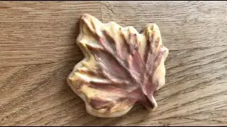 Landfall Larder cookie shorts Autumn leaves biscuits falling leaf satisfying icing