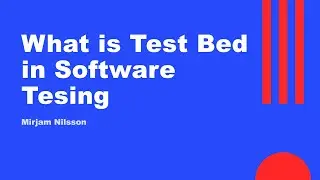 What is Test Bed in Software Testing ? || Hindi Explanation