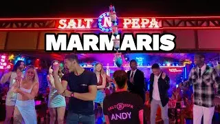 We Have Drinks in Salt N Pepa Marmaris Türkiye Amazing Show!!! It's A Must Visit! Nightlife Turkey