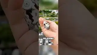 Chain gear metal fidget spinner: stress relief & mindfulness toy