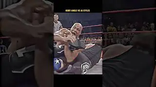 Kurt Angle vs AJ Styles {Awesome Match}TNA Slammiversary 2013 🤯 #shorts