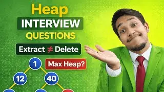 Heap Live Implementation 🔴 | Extract, Peek & Max Heap Explained (Hindi)