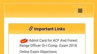 Rpsc Acf Exam Admit Card